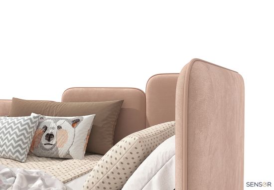 Кровать угловая Флит Дизайн Проект №5