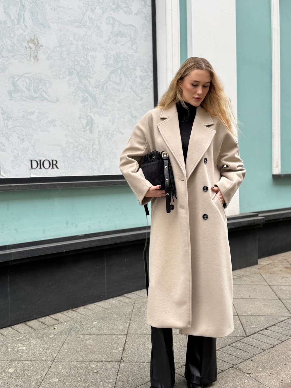 Пальто Imperial с поясом