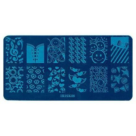 Пластина для стемпинга 08