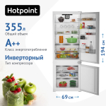 Встраиваемый холодильник HOTPOINT - ARISTON HBT 400I