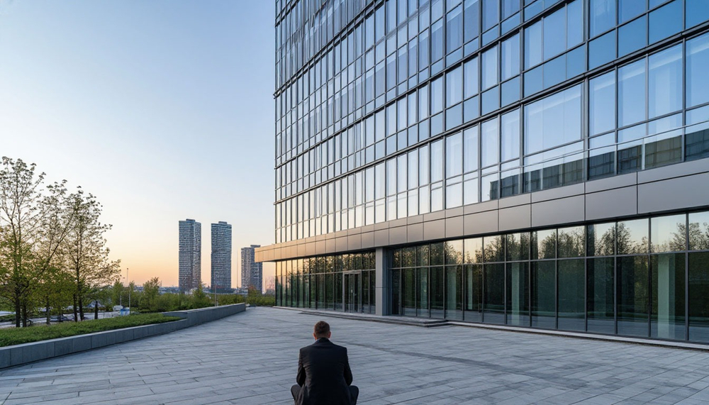 Проект вентилируемого фасада из сотовых алюминиевых панелей GRAVIS стадия КМ (КМД)