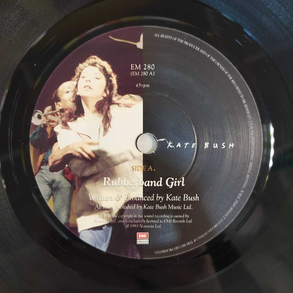 Kate Bush - Rubberband Girl (Великобритания 1993г.) 7", 45 RPM, Single