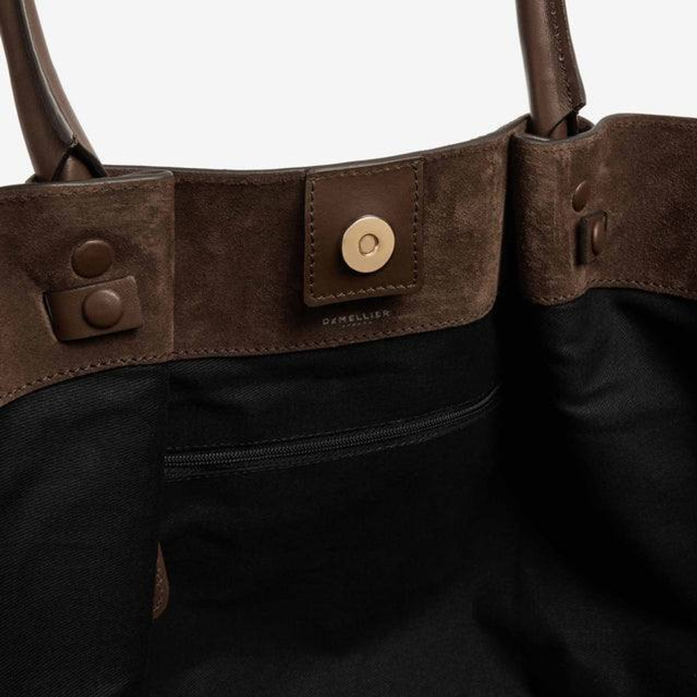 Сумка DeMellier The New York Mocha Suede & Mocha Smooth