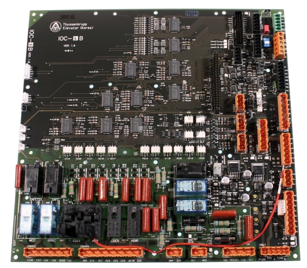 Плата IOC-2B ver.1.9 (лифт с МП) THYSSEN.