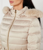 Пуховая куртка JASTIN Marciano Guess - бежевый(4BGL14 7187A)