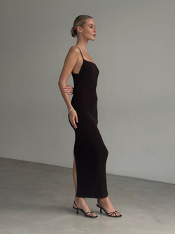 Платье DANIELLA, шоколадный