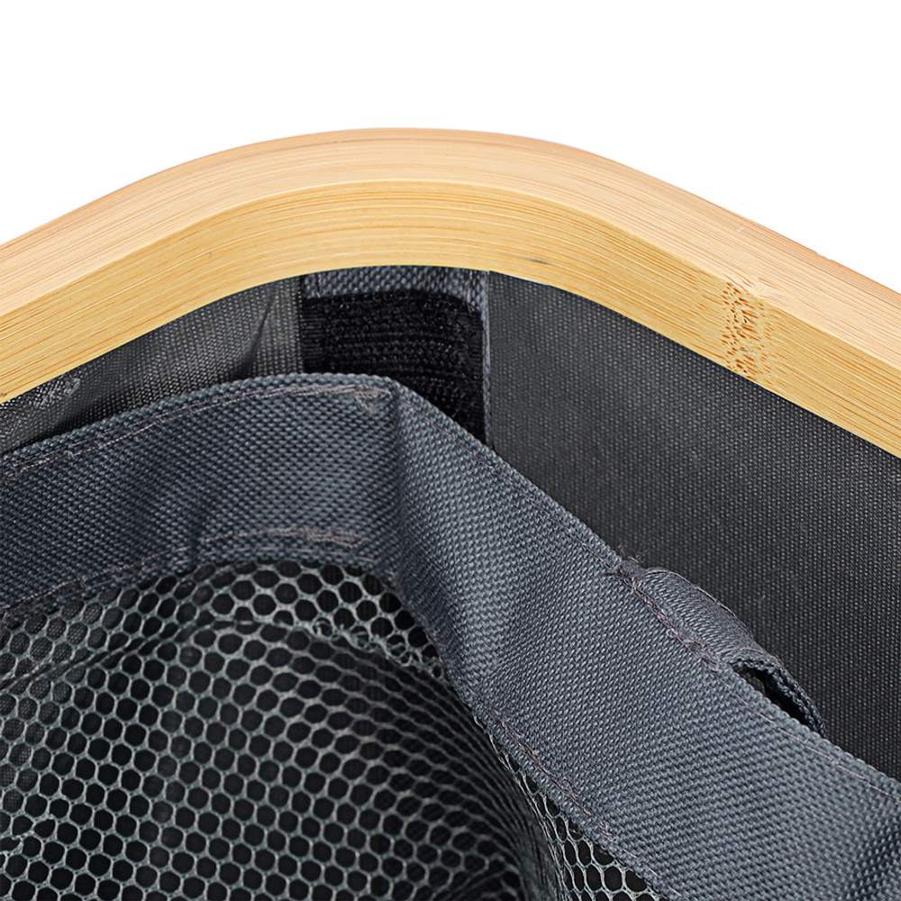 Корзина для белья neat tall, 41х35х74 см, серая