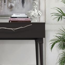 Консоль Арт Колор matte Стайл Сильвер Терпкий коричневый матовый