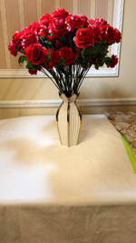 пионовидные розы, красные