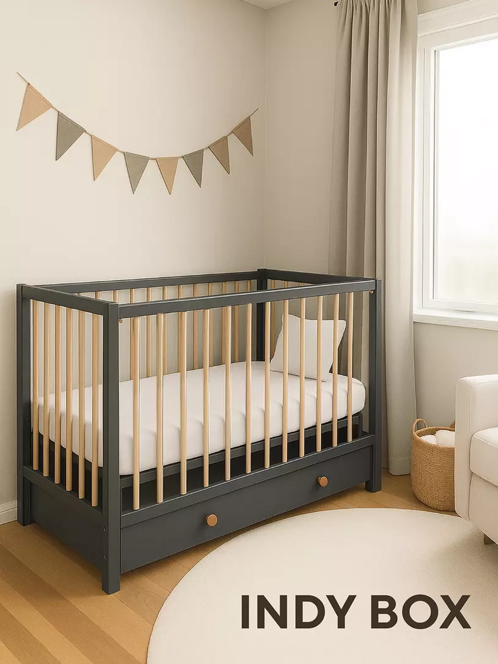 Кровать Rant Indy Box маятник