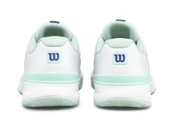 Женские теннисные кроссовки Wilson Intrigue Pro Clay - white/bay/skipper blue