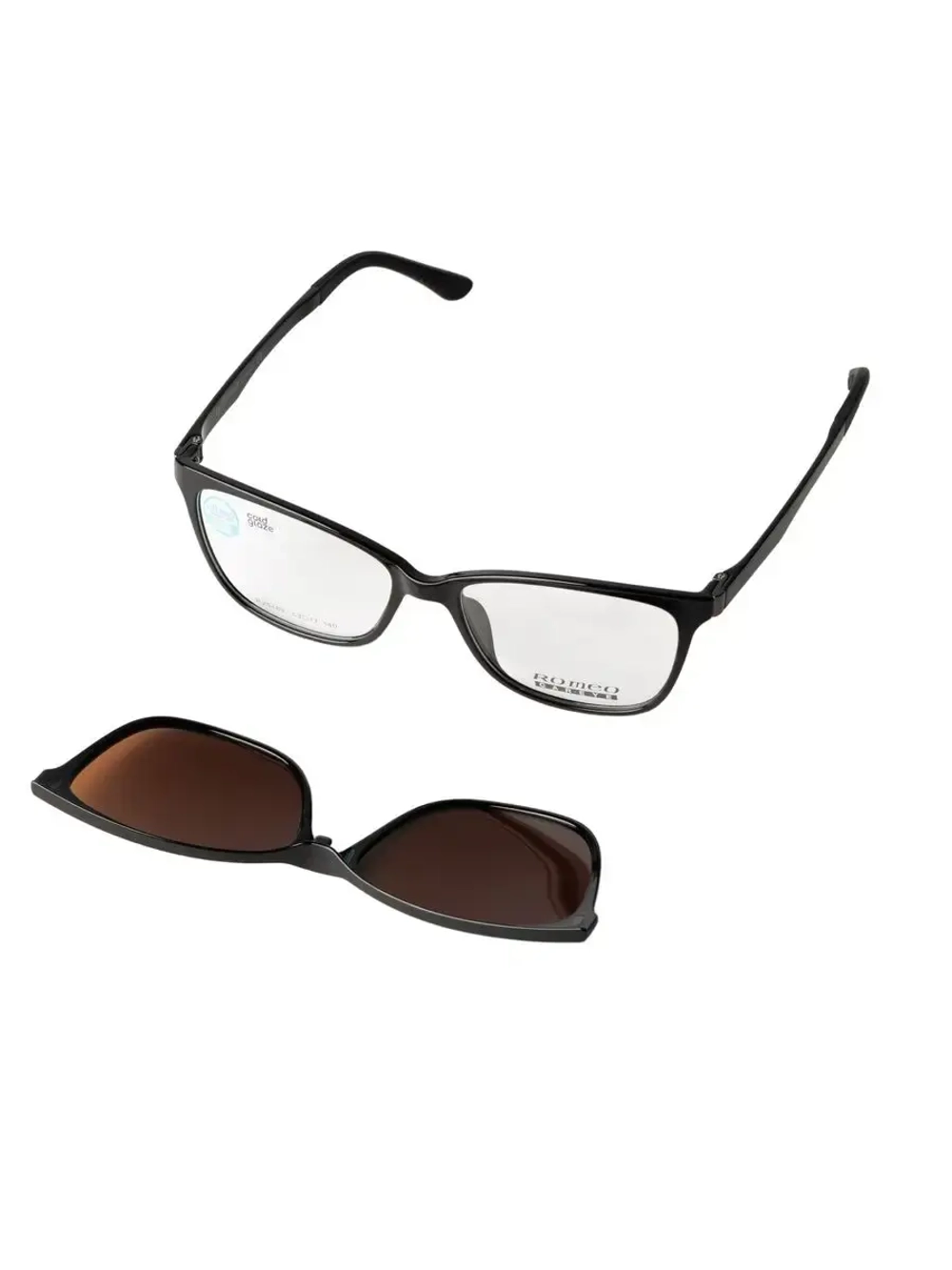 Оправа для очков с магнитными накладками 4в1