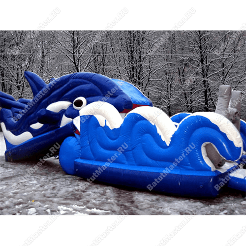 Надувной батут-робот "Касатка"