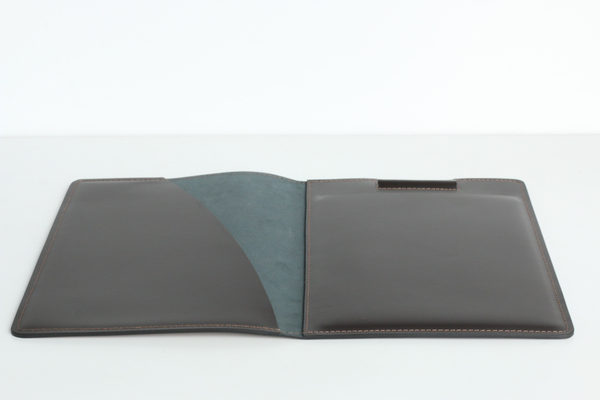 Папка под Блокнот А4 из кожи цвет ШОКОЛАД