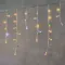 Светодиодная бахрома с колпачком 4,9 x 0,5 м желтая с мерцанием белого диода 220В, 200 LED, провод прозрачный ПВХ, IP65 (PIL200BLWCAP-10-2Y)