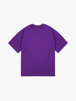 Футболка оверсайз (фиолетовый) 190 г