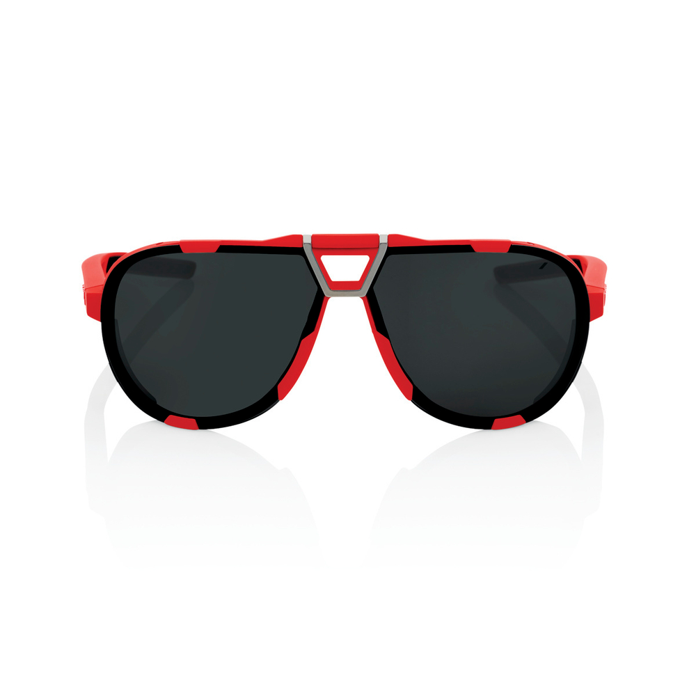 Спортивные очки 100% Westcraft / Soft Tact Red / Black Mirror Lens