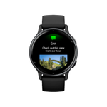 Умные часы Garmin Vivoactive 5, 42.2mm, Black (010-02862-10)