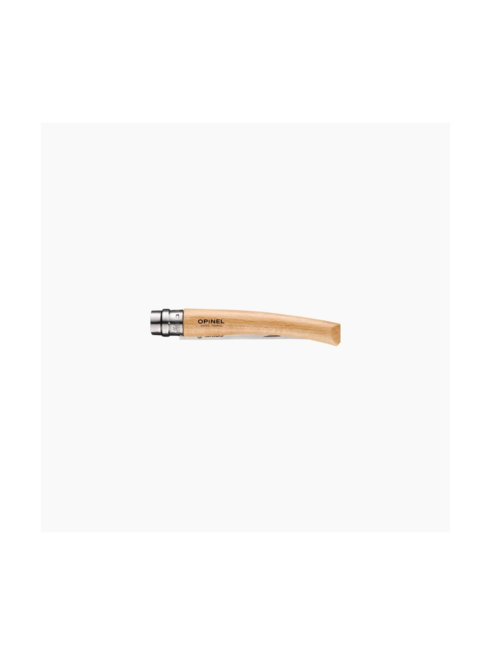 Нож филейный Opinel №10,  нержавеющая сталь, рукоять из дерева бука