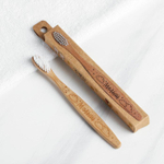 5864365 Детская зубная щётка «Малыш», бамбук  15 × 2 × 1,5 см