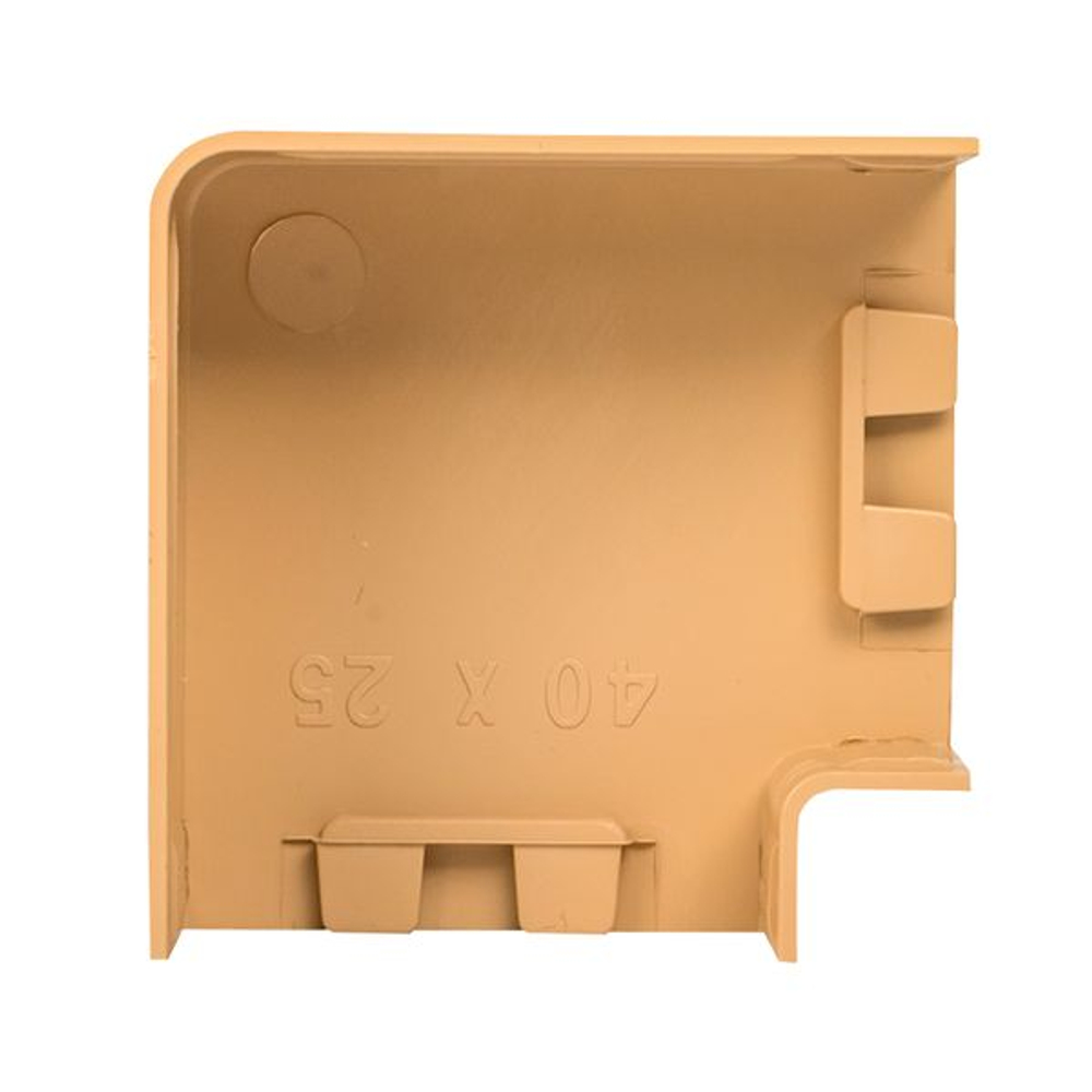 Поворот 90 гр. (40x25) (4 шт) светлое дерево EKF-Plast