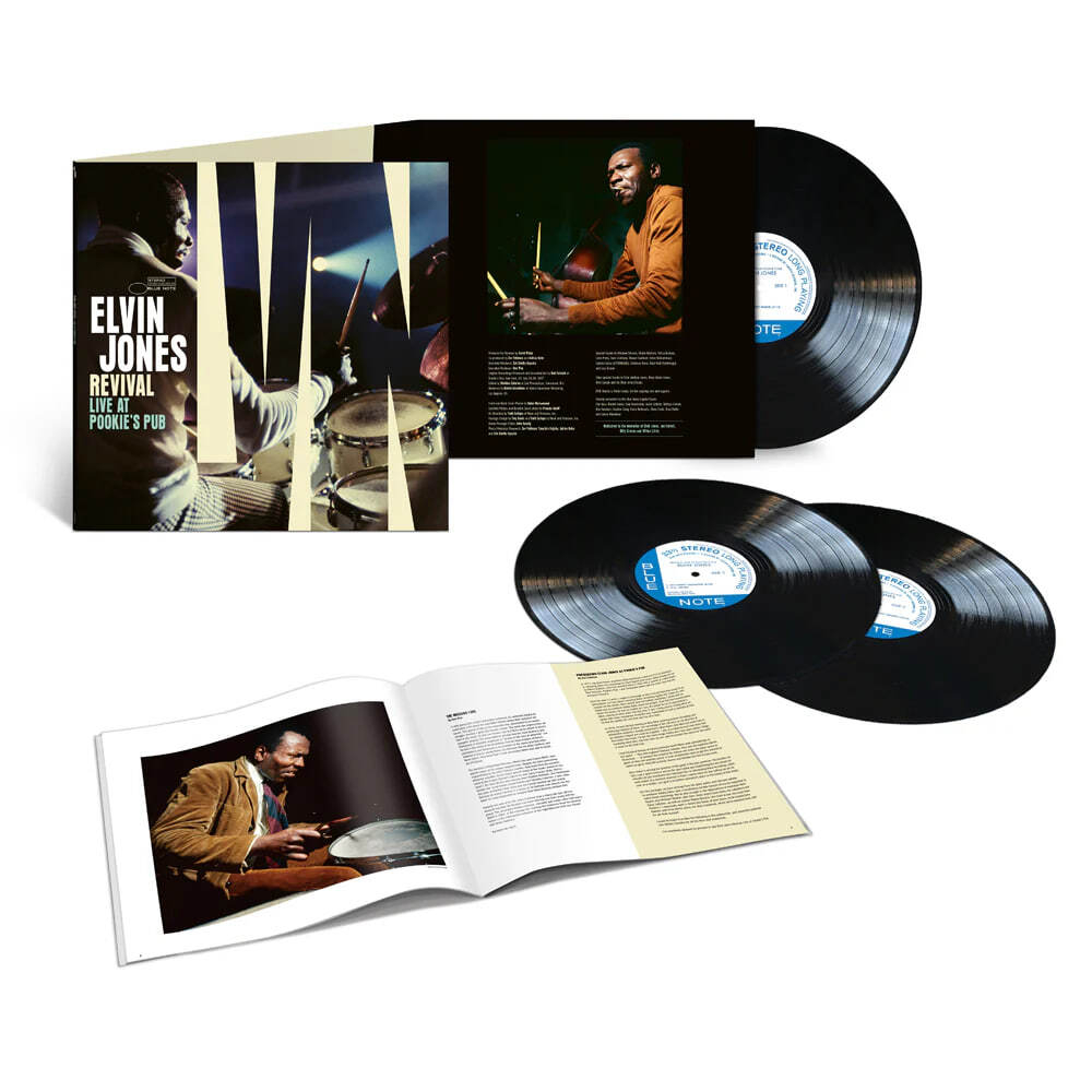 Elvin Jones - Revival: Live At Pookie's Pub - Blue Note, 3LP