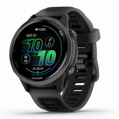 Garmin Forerunner 570 42 мм — сланцево-серый корпус, чёрный ремешок