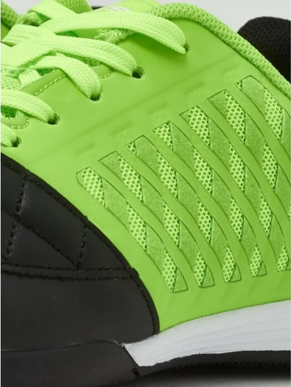 Бутсы футбольные Atemi SD700 INDOOR, синтетическая кожа, цвет салатово-чёрный, размер 44