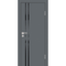 Купить Фото межкомнатной двери экошпон Profilo Porte P-11 графит кромка ABS остеклённая