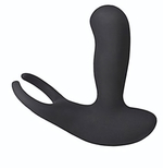 Стимулятор простаты Levett Earl с 2 моторами и пультом ДУ (Цвет: черный)