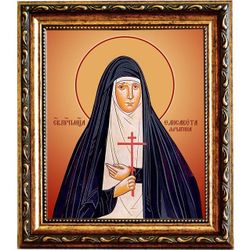 Елисавета Ярыгина, преподобномученица, монахиня. Икона на холсте.