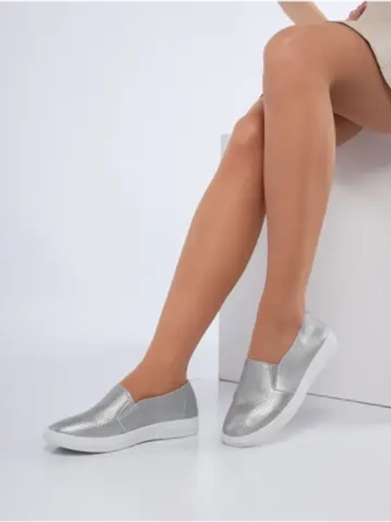 Мокасины летние с перфорацией