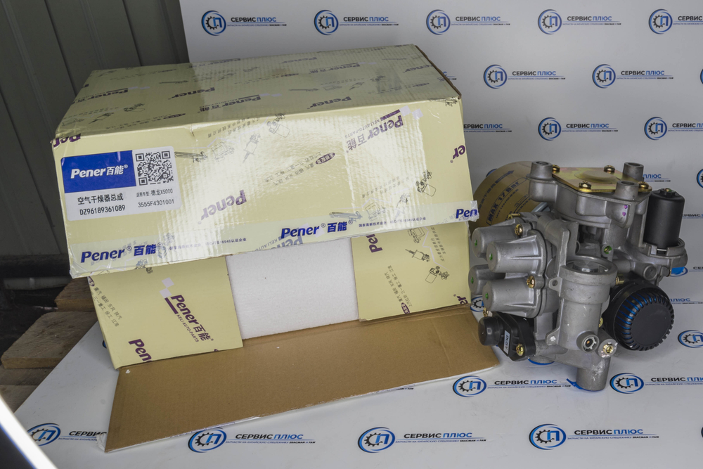 Осушитель воздуха в сборе SHACMAN X5000 (тягач/самосвал) DZ96189361087