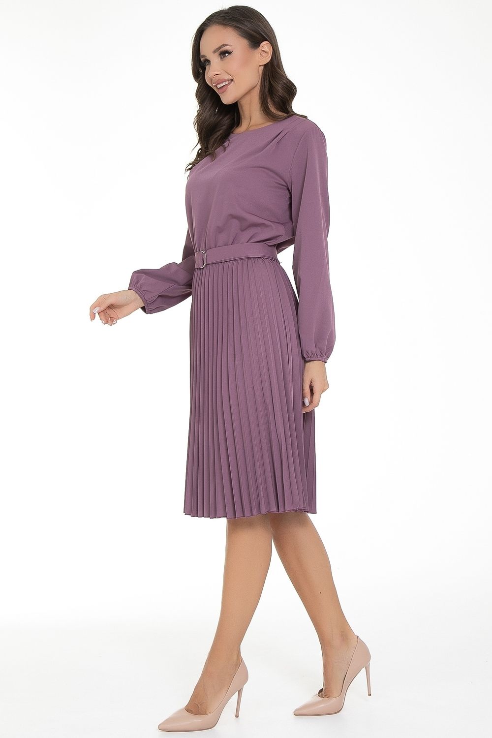 Платье Триумф (гофре,вайолет) Diolche