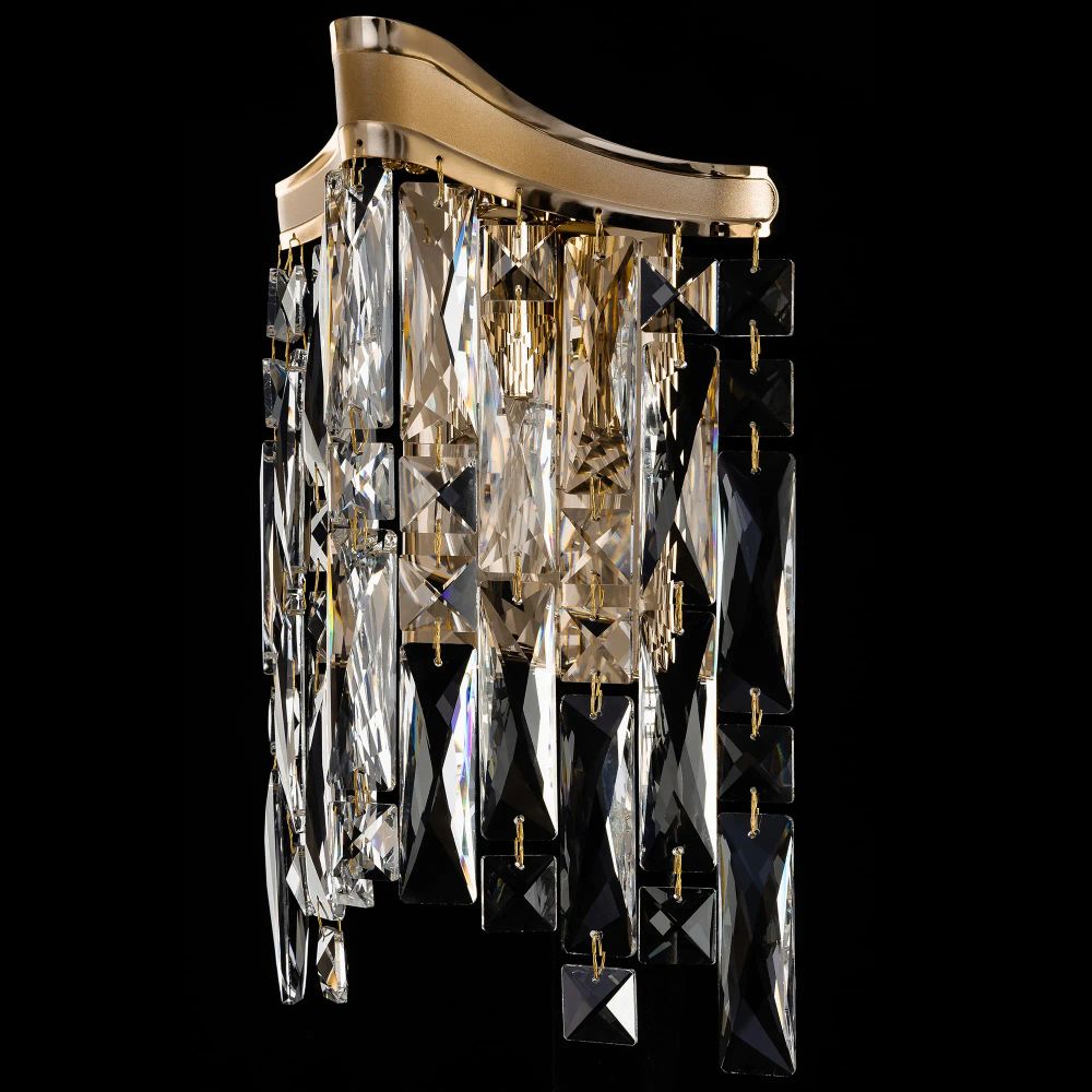 Citilux Моника CL308312 Бра хрустальное Золото