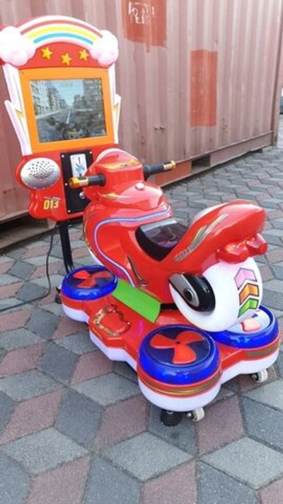 Автомат с видеоигрой «Мотобайк»