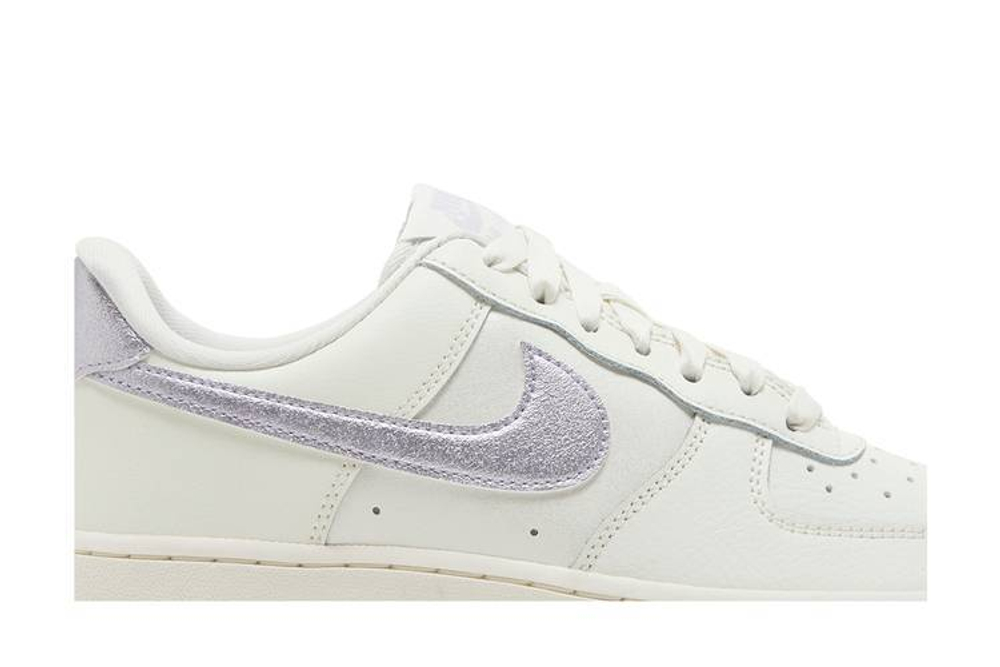 Кроссовки Nike Air Force 1 Low '07 "Metallic Purple" (Женская размерная сетка)