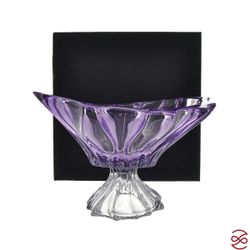 Фруктовница н/н Aurum Crystal Plantica 33см Amethyst