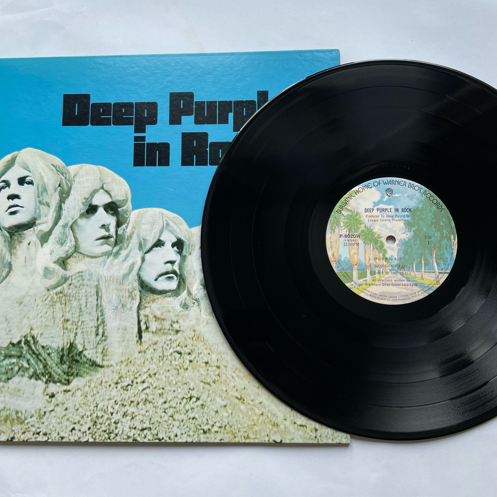 Винтажная виниловая пластинка LP Deep Purple In Rock (Япония 1974) (Без Оби)