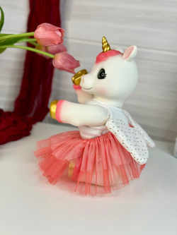 Игрушка мягконабивная 35см AniReal Единорожка (60150)