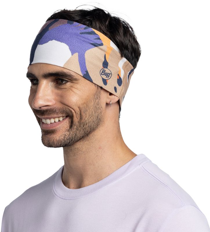 Повязка Buff CoolNet UV Wide Headband Guynam Multi Фото 1