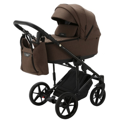 Детская универсальная коляска Adamex ZICO Z-TK51 (3в1) - Коричневый