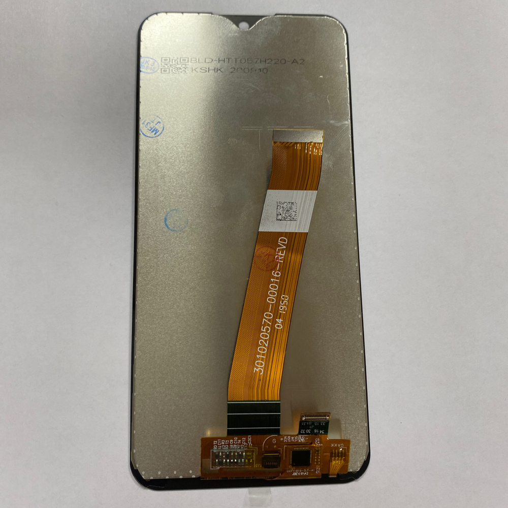 Дисплей для Samsung A015F/M015F (A01/M01) модуль Черный (Широкий коннектор) - OR (SP)