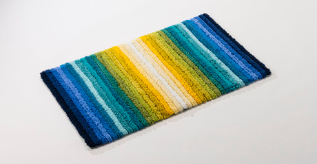 Коврик 60х100 Abyss & Habidecor Санта Круз 302 сине-желтый