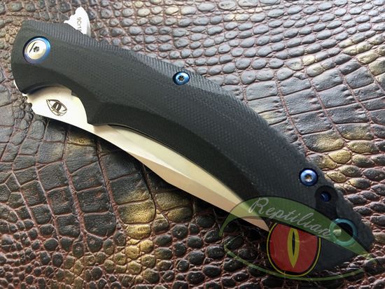 Складной нож Reptilian Чекан c клинком из стали 9Cr18MoV, рукоять G10