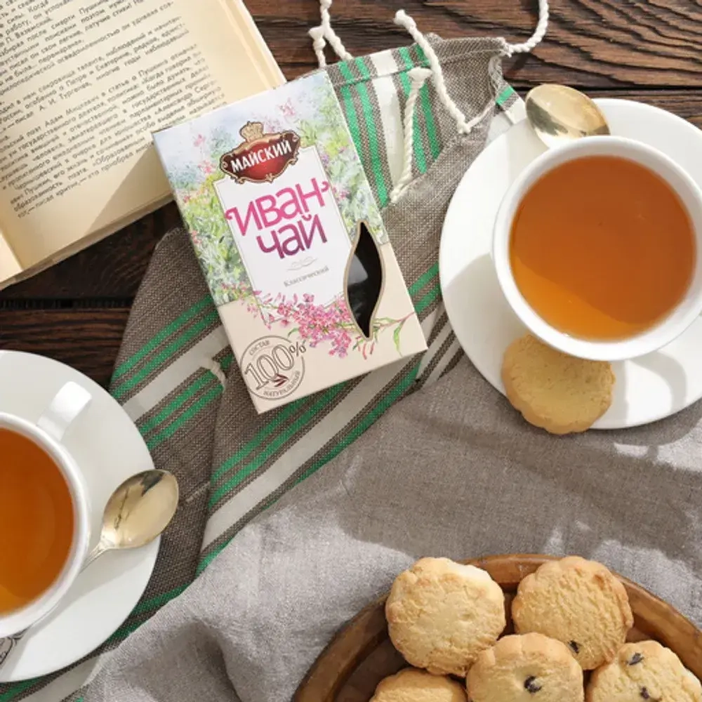 Чай листовой травяной Майский Иван-чай классический, 50 г