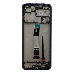 Дисплей для Xiaomi Redmi 12C/Poco C55 (22120RN86G) с рамкой Черный - OR X-Lux