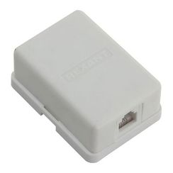 Розетка RJ11 Rexant накладная 13443