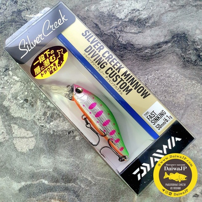 Воблер DAIWA SILVER CREEK MINNOW DIVING CUSTOM 50FS Sakura Yamame