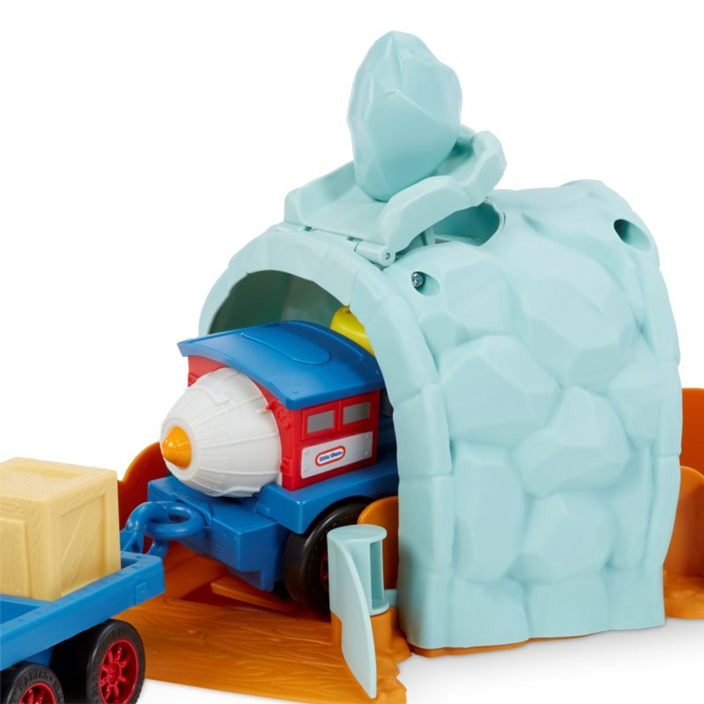 Little Tikes - локомотив Slammin &#39;Racers с вагонами Arena с поездом 649516